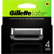 Лезвия для бритвы Gillette Labs, 4 шт. в Чебоксарах