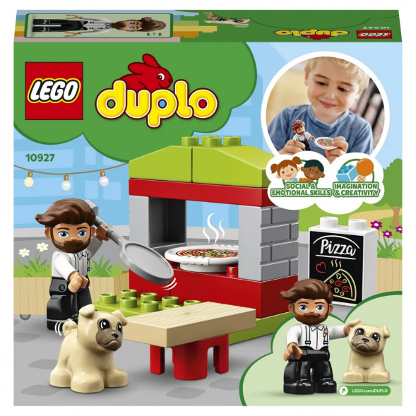 Конструктор LEGO DUPLO 10927 Town Киоск-пиццерия в Чебоксарах