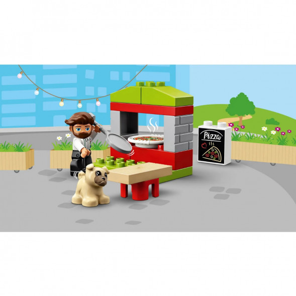 Конструктор LEGO DUPLO 10927 Town Киоск-пиццерия в Чебоксарах