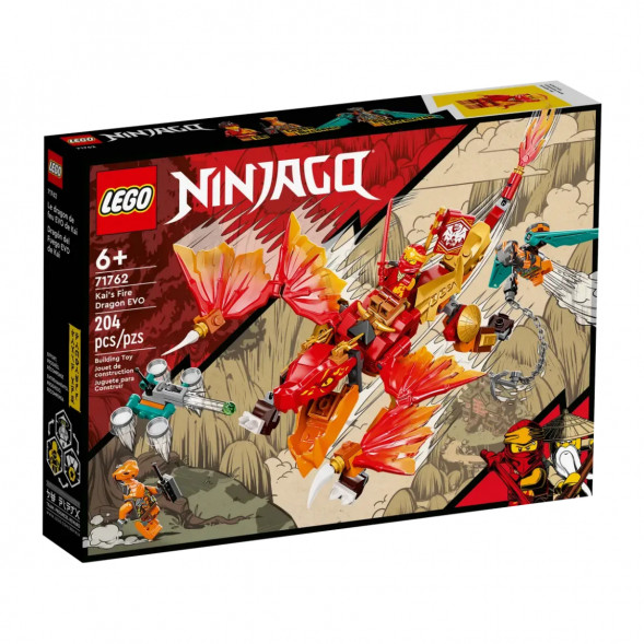 Конструктор LEGO Ninjago 71762 Огненный дракон ЭВО Кая в Чебоксарах