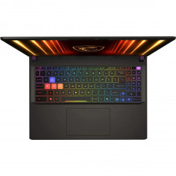 Ноутбук MSI Vector A16 HX A8WHG-033XRU (16&amp;quot;, IPS, AMD Ryzen 9 8940HX 2.4ГГц, 16-ядерный, 16ГБ DDR5, 1ТБ SSD, NVIDIA GeForce RTX 5070 Ti 12 ГБ, без ОС), серый космос