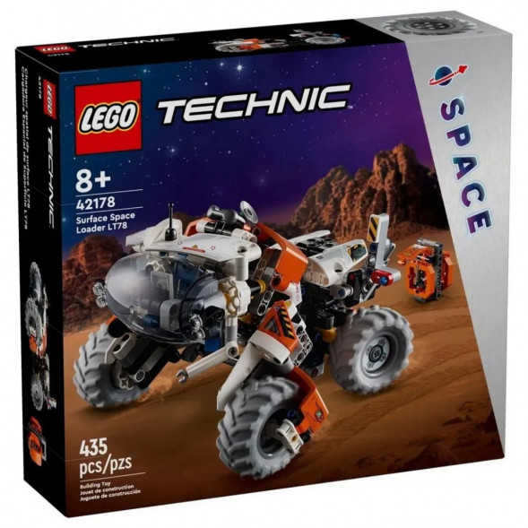 Конструктор LEGO Technic 42178 Поверхностный космический погрузчик LT78 в Чебоксарах