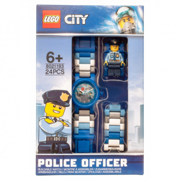 Часы LEGO City 8021193 City «Policeman» с минифигуркой в Чебоксарах