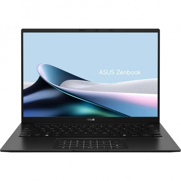 Ноутбук ASUS Zenbook 14 UM3406GA-QD132 (14&amp;quot;, OLED, AMD Ryzen AI 5 430 2ГГц, 4 ядра, 16ГБ LPDDR5x, 512ГБ SSD, AMD Radeon 840M, без ОС), черный в Чебоксарах