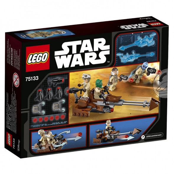 Конструктор LEGO Star Wars 75133 Боевой набор Повстанцев в Чебоксарах