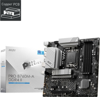 Материнская плата MSI PRO B760M-A DDR4 II в Чебоксарах