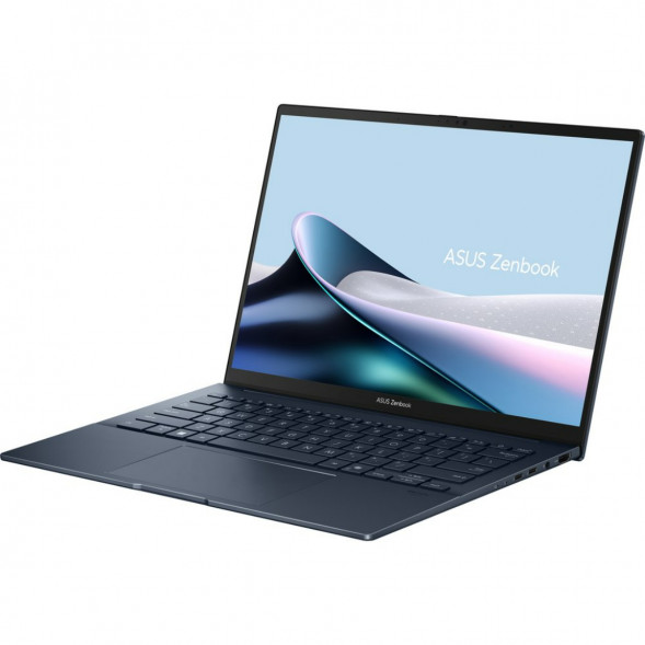 Ноутбук ASUS Zenbook 14 UX3405CA-ST1350 (14&amp;quot;, OLED, Intel Core Ultra 5 225H 1.7ГГц, 14-ядер, 16ГБ LPDDR5x, 512ГБ SSD, Intel Arc 130T, без ОС), синий в Чебоксарах