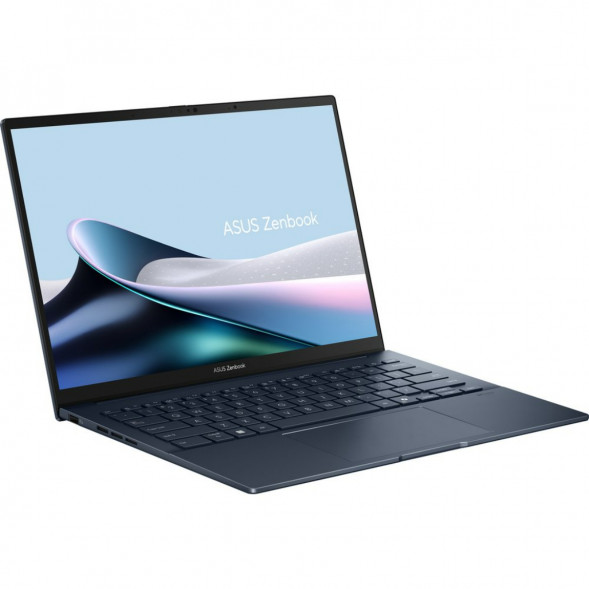 Ноутбук ASUS Zenbook 14 UX3405CA-ST1350 (14&amp;quot;, OLED, Intel Core Ultra 5 225H 1.7ГГц, 14-ядер, 16ГБ LPDDR5x, 512ГБ SSD, Intel Arc 130T, без ОС), синий в Чебоксарах