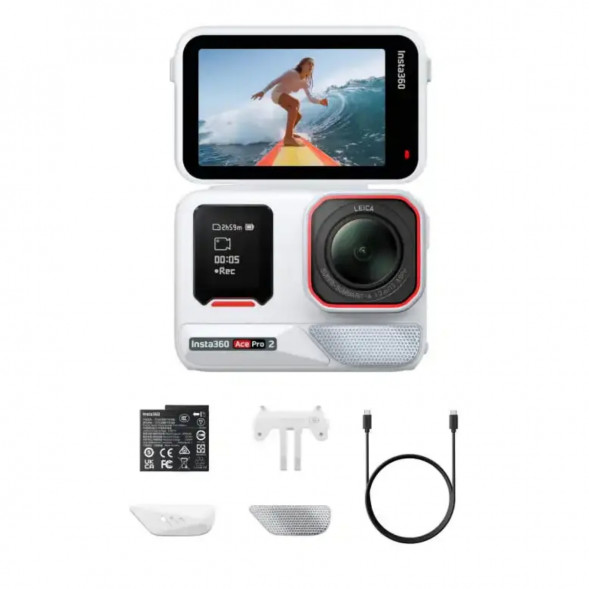 Экшн-камера Insta360 Ace Pro 2, Arctic White в Чебоксарах