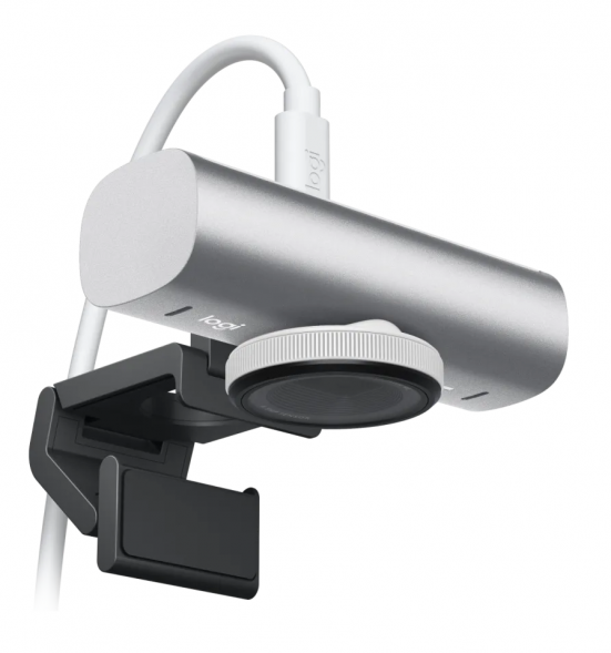 Веб-камера Logitech MX Brio 4K, Pale Grey в Чебоксарах