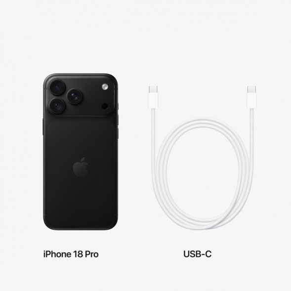 Смартфон Apple iPhone 18 Pro 512GB (SIM + eSIM), Black в Чебоксарах