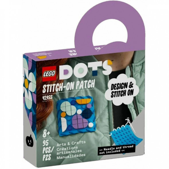 Конструктор LEGO DOTS 41955 Пластина-нашивка с тайлами в Чебоксарах