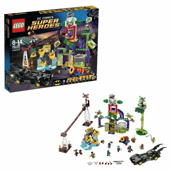 Конструктор LEGO Super Heroes 76035 Джокерленд  в Чебоксарах