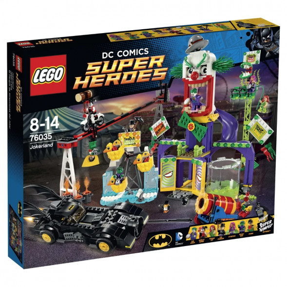 Конструктор LEGO Super Heroes 76035 Джокерленд  в Чебоксарах