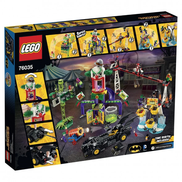 Конструктор LEGO Super Heroes 76035 Джокерленд  в Чебоксарах