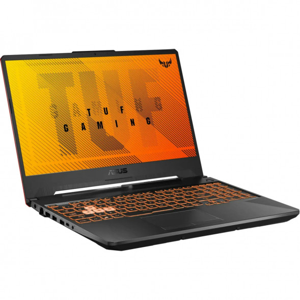 Ноутбук ASUS TUF Gaming A15 FA506NCG-HN330 (15.6&amp;quot;, IPS, AMD Ryzen 7 8845HS 3.8ГГц, 8-ядерный, 16ГБ DDR5, 512ГБ SSD, NVIDIA GeForce RTX 3050 - 4 ГБ, без ОС), черный в Чебоксарах
