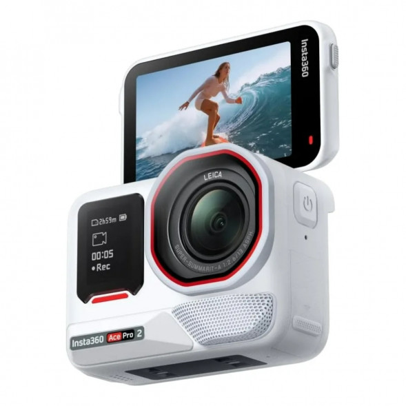 Экшн-камера Insta360 Ace Pro 2 Single Battery Xplorer Bundle, Arctic White в Чебоксарах