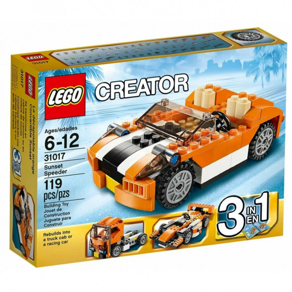 Конструктор LEGO Creator 31017 Гоночная машина Сансет в Чебоксарах