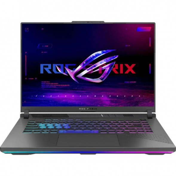 Ноутбук ASUS ROG Strix G16 G614PR-RV090 (16&amp;quot;, IPS, AMD Ryzen 9 8940HX 2.4ГГц, 16 ядер, 32ГБ DDR5, 1ТБ SSD, 	 NVIDIA GeForce RTX 5070 Ti - 12 ГБ, TGP 140Вт, без ОС), серый в Чебоксарах