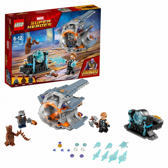 Конструктор LEGO Super Heroes 76102 Война бесконечности: В поисках оружия Тора в Чебоксарах