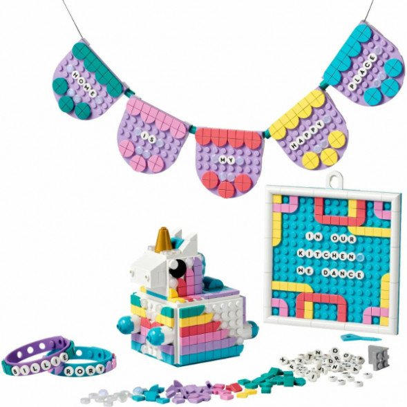 Конструктор LEGO DOTS 41962 Творческий семейный набор «Единорог» в Чебоксарах