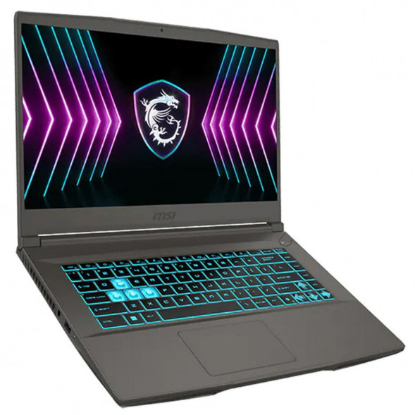 Ноутбук игровой MSI Thin 15 B2RVE-3450XRU (15.6&amp;quot;, IPS, Intel Core 5 210H 2.2ГГц, 8 ядер, 16ГБ DDR4, 512ГБ SSD, NVIDIA GeForce RTX 4050, без ОС) в Чебоксарах