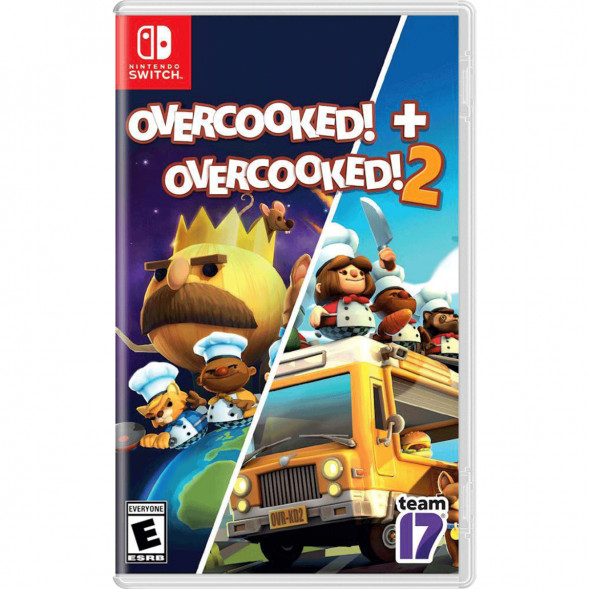 Игра Overcooked &amp;amp; Overcooked 2 [Nintendo Switch, английская версия] в Чебоксарах