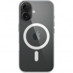 Чехол Apple Clear Case with MagSafe для iPhone 16, прозрачный (MA6A4ZM/A)