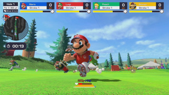 Игра для Nintendo Switch: Mario Golf: Super Rush в Чебоксарах