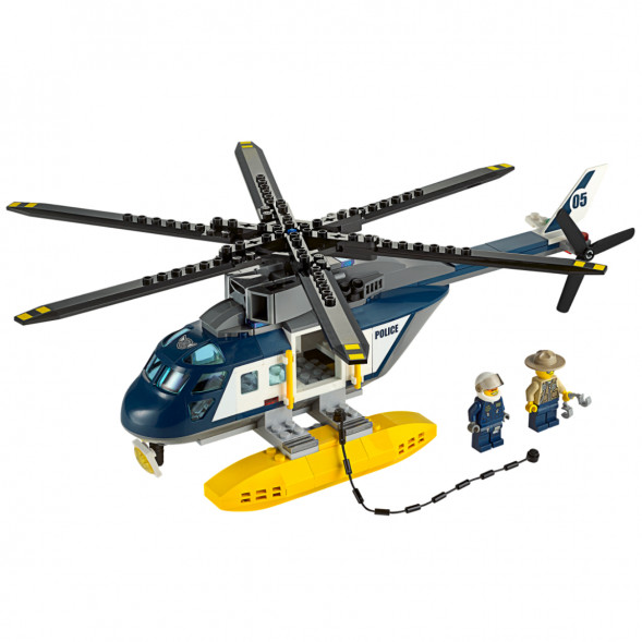 Конструктор LEGO City 60067 Погоня на полицейском вертолёте в Чебоксарах