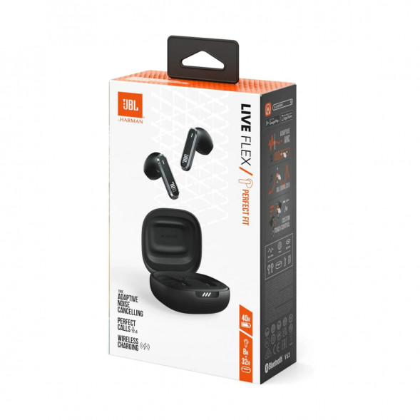 Беспроводные наушники JBL Live Flex, Black в Чебоксарах