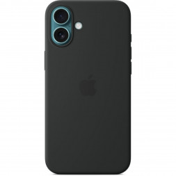 Чехол Apple для iPhone 16 Plus Silicone MagSafe, черный (MYY93ZM/A)