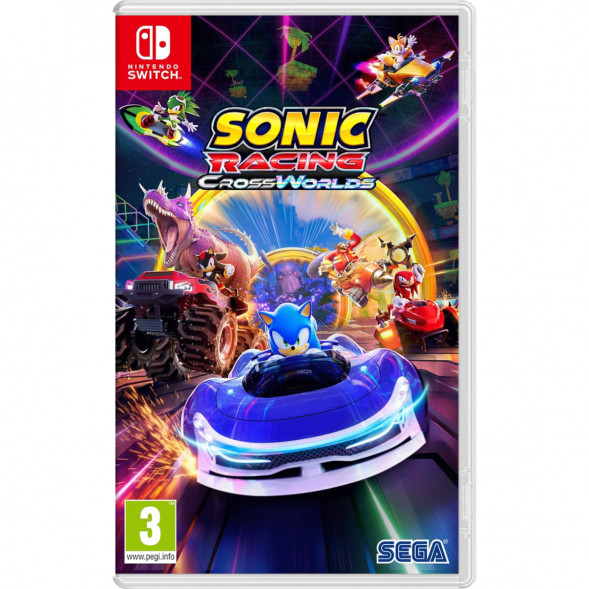 Игра Sonic Racing: CrossWorlds [Nintendo Switch, русские субтитры] в Чебоксарах