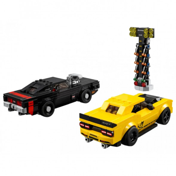 Конструктор LEGO Speed Champions 75893 2018 Dodge Challenger SRT Demon и 1970 Dodge Charger R/T в Чебоксарах