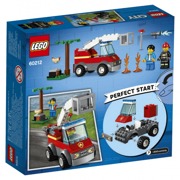 Конструктор LEGO City Fire 60212 Пожар на пикнике в Чебоксарах