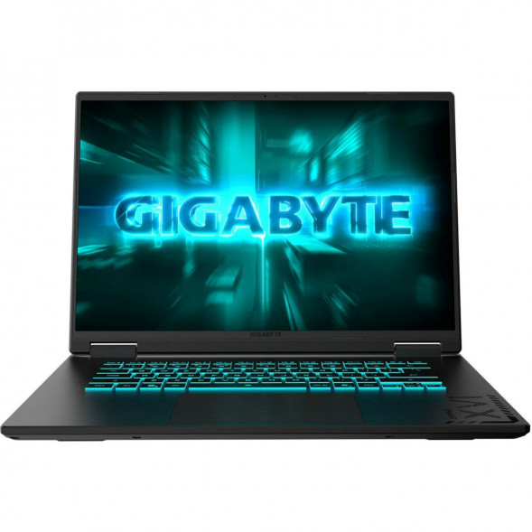 Ноутбук Gigabyte Gaming A16 GA63H (3WHK3EE894SD) (16&amp;quot;, IPS, AMD Ryzen 7 260 3.8ГГц, 8 ядер, 16ГБ DDR5, 1ТБ SSD, NVIDIA GeForce RTX 5070 - 8 ГБ, FreeDOS), черный в Чебоксарах
