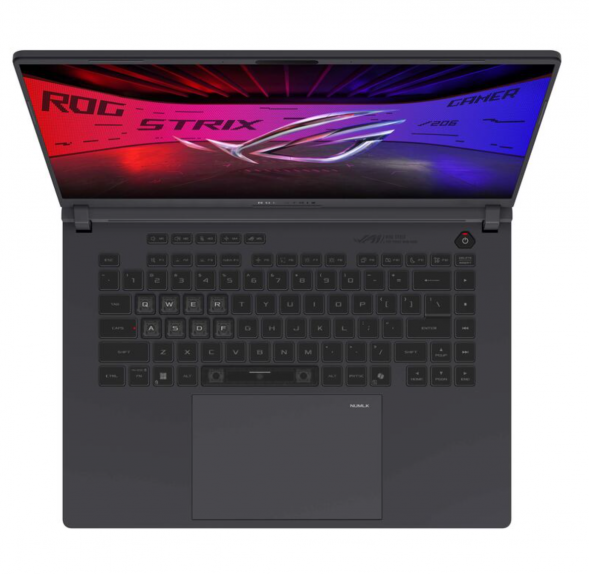 Ноутбук ASUS ROG Strix G16 2025 G615LR-S5222 (Intel Core Ultra 9 275HX/16&amp;quot;/32Gb/1Tb/RTX 5070Ti/Без ОС), Серый в Чебоксарах