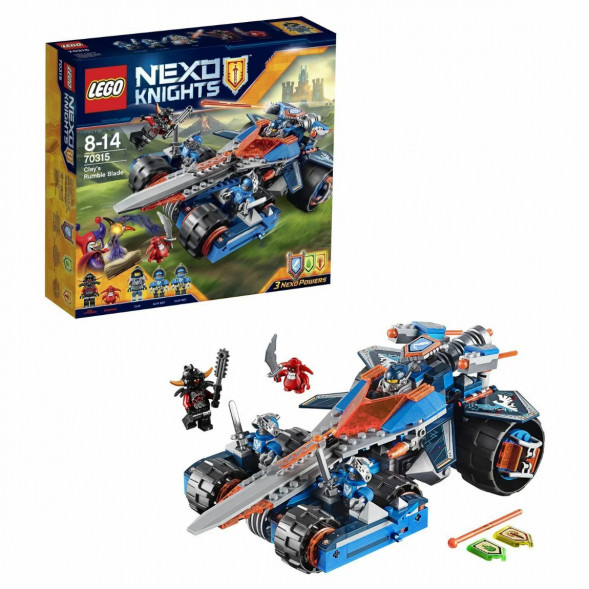 Конструктор LEGO Nexo Knights 70315 Устрашающий разрушитель Клэя в Чебоксарах