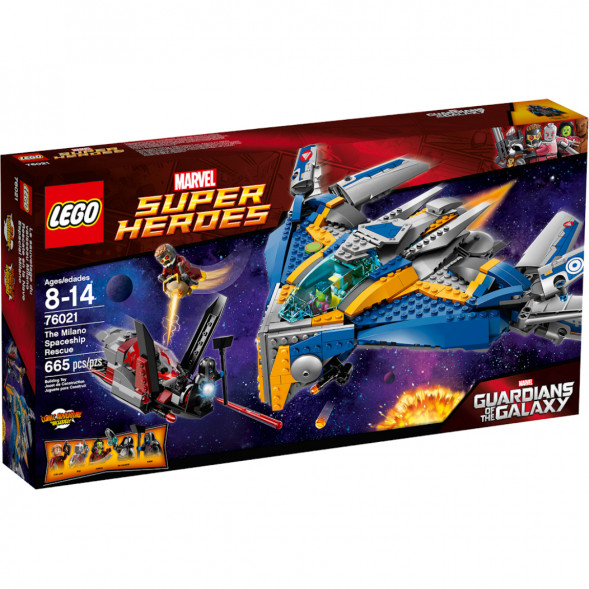 Конструктор LEGO Super Heroes 76021 Спасение космического корабля «Милано» в Чебоксарах