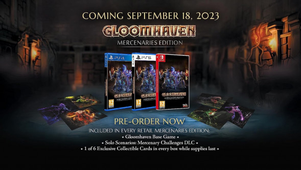 Игра Gloomhaven. Mercenaries Edition [PS4, английская версия] в Чебоксарах