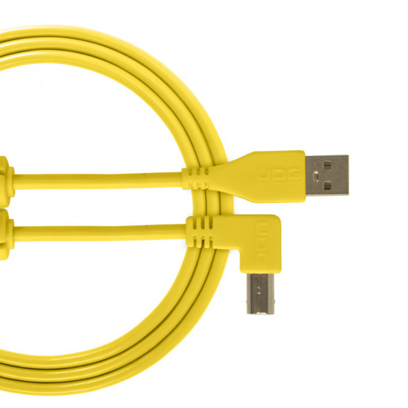 Аудиокабель UDG Ultimate Audio Cabel  USB 2.0 A-B 1 метр, жёлтый в Чебоксарах