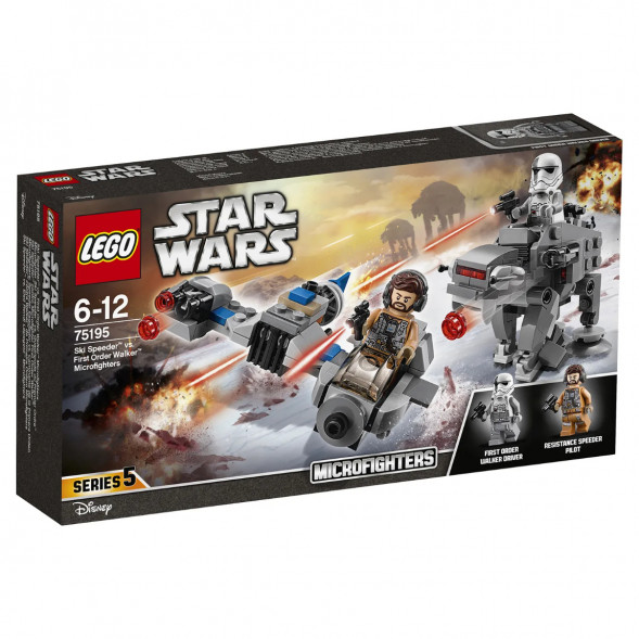 Конструктор LEGO Star Wars 75195 Бой пехотинцев Первого Ордена против спидера на лыжах в Чебоксарах
