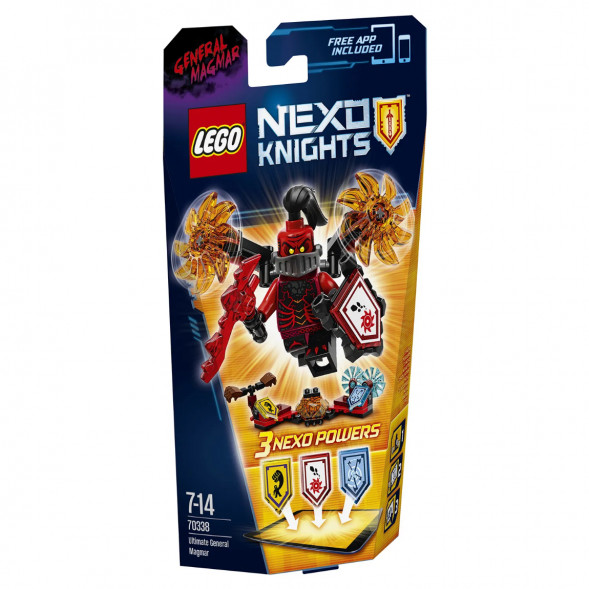 Конструктор LEGO Nexo Knights 70338 Генерал Магмар — Абсолютная сила в Чебоксарах