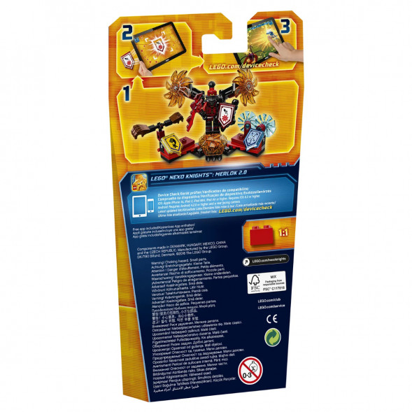 Конструктор LEGO Nexo Knights 70338 Генерал Магмар — Абсолютная сила в Чебоксарах