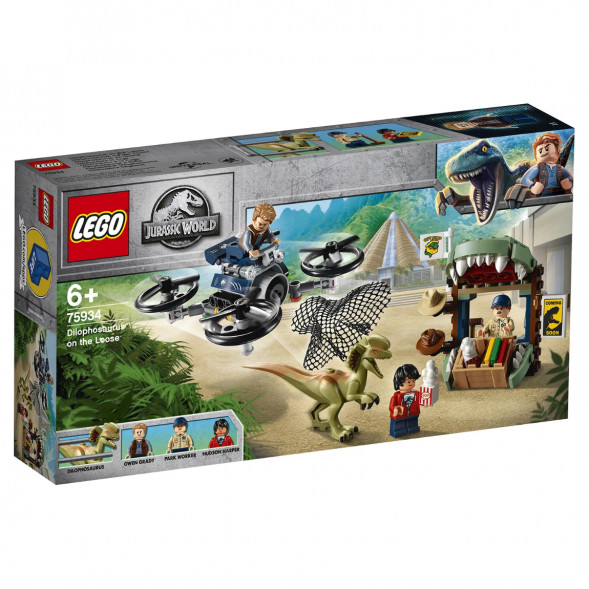 Конструктор LEGO Jurassic World 75934 Побег дилофозавра в Чебоксарах