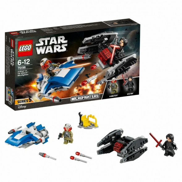 Конструктор LEGO Star Wars 75196 Истребитель типа A против бесшумного истребителя СИД в Чебоксарах