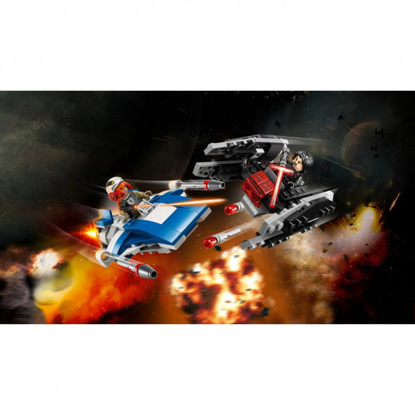 Конструктор LEGO Star Wars 75196 Истребитель типа A против бесшумного истребителя СИД в Чебоксарах