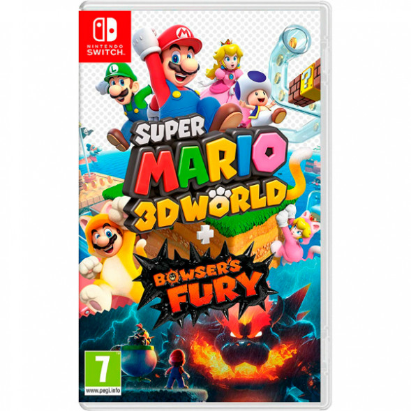 Игра Super Mario 3D World + Bowser&amp;#039;s Fury [Nintendo Switch, русские субтитры] в Чебоксарах