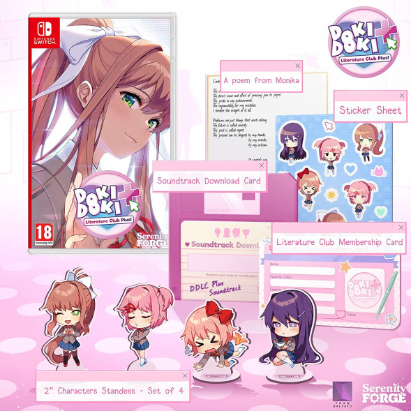 Игра Doki Doki Literature Club Plus! [Nintendo Switch, русские субтитры] в Чебоксарах