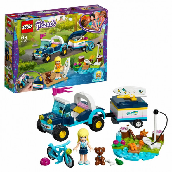 Конструктор LEGO Friends 41364 Багги с прицепом Стефани в Чебоксарах